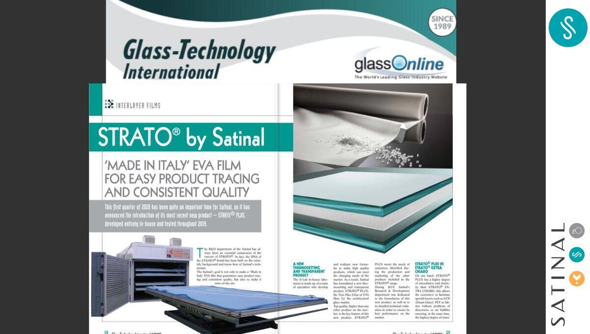 Strato Glass EVA film on Glass Technology International