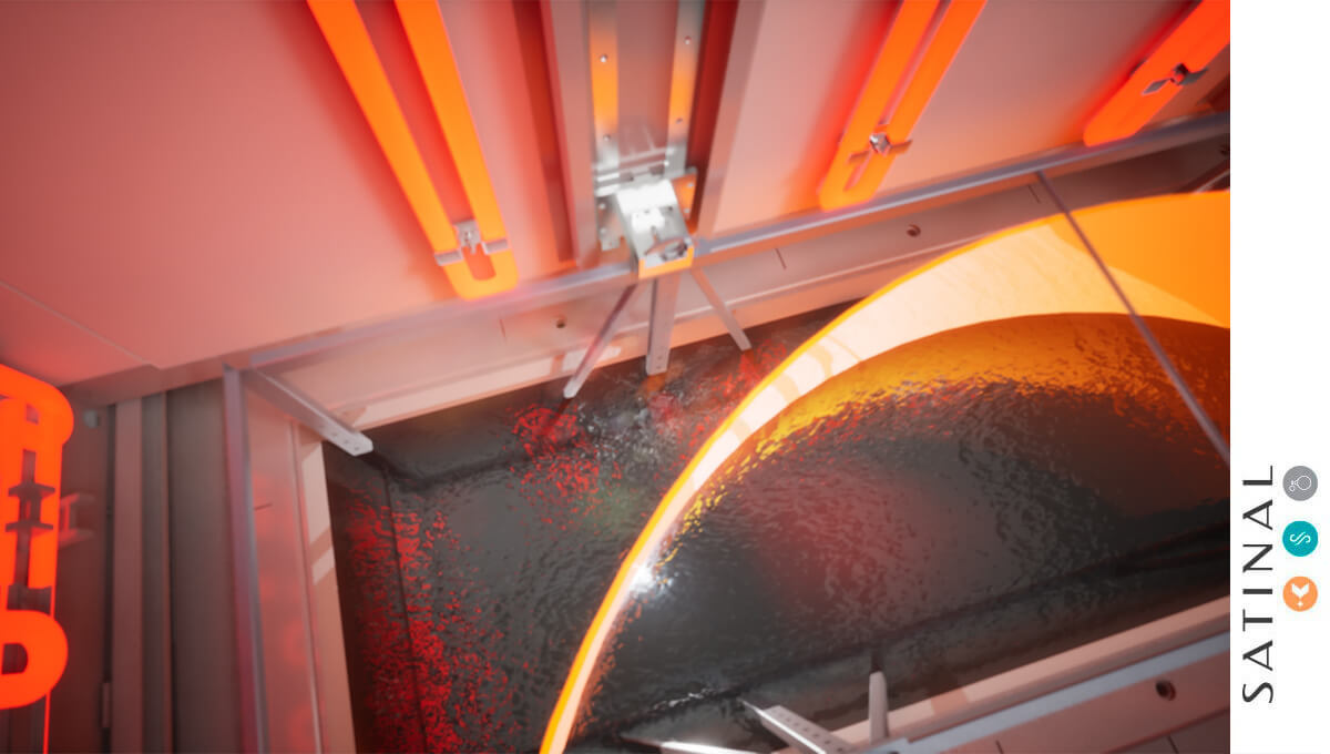 lavorazione del vetro, processo di tempra chimica in forno TK by Satinal